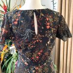 Modcloth NEW  Embellished To Perfection Beaded Floral Dress in Black Photo 8