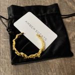 Amber Sceats  chunky gold cuff Photo 3