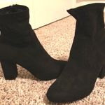 Candie's black heeled boots Photo 0
