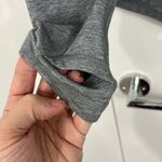 Basin + Range Small Gray Crescent Cowl Funnel Hoodie Sweatshirt with Pockets Photo 8