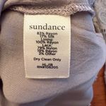 Sundance  Velvet Lace Long Sleeve Blouse Gray Size‎ Small Photo 5