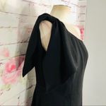 Dress the Population  NWT Tiffany 1 shoulder black midi dress size small Photo 6