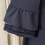 Ann Taylor  blue knit with arm details in size Medium Photo 1