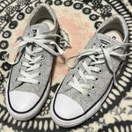 Converse  All Star Low Top Sneakers Womens 7 Canvas Heather Gray Photo 1
