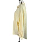 Old Navy  X-Large Boyfriend Shirt Top Button-Up Striped Long Sleeve Pocket Collar Photo 6