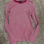 Ralph Lauren Sport Pink and White Striped Top Photo 0