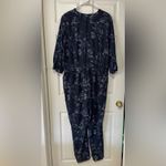 Stories by Kelly Osbourne Jumpsuit Women's Plus Size 1X Blue Floral V Photo 7