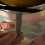 Honeyme Pink and Yellow Short Sleeve Tiered Tunic Photo 1