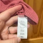 Urban Outfitters  Ribbed Dusty Pink Size Small Tie Front Top. Photo 3