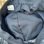 Mudd Womens Hat Newsboy Cabbie Plaid Black Gray Bow Preppy VTG Y2K from Photo 2