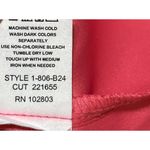 Briggs Petite Jacket Melon Pink Medium M Petite Stretch Button Front Photo 6