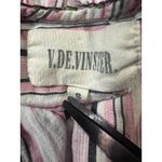 V. De. Vinster Khadi Mexican Embroidered Cotton Boho Blouse Top Size S Photo 4