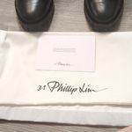 3.1 Phillip Lim  black hayett lug sole zipper boot with pearls size 39 Photo 7