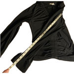 Meraki Black Ruched V Photo 12