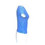 American Eagle  Outfitters Aerie Shirts Blue & Pink Short Sleeve Women Size Small Photo 3