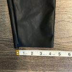 Hunter and Brown Black Faux Leather Lined Pull
on Legging Pants Medium Photo 9