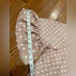 Violet+Claire  Ruffle Sleeve Blouse - Pink and White Photo 9