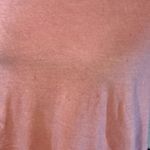 Me to We  T-Shirt Cropped w Roll Edge Sleeves Washed Pink-Small Photo 1