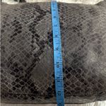 Michael Kors  Megan TZ Convertible Embossed Snakeskin Leather Shoulder Bag Photo 14