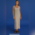 Victoria's Secret Victoria’s Secret Gold Label Green Lace Embroidered Crinkle Light Maxi Gown M Photo 6