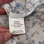 LUQ Womens Floral Rachell Tie Detail Spaghetti Strap Halter Top Multicolor Small Blue Photo 3