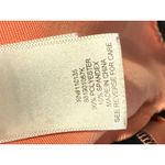 Beautees Coral Black Striped Fit Flare Dress Juniors 14 Retro Glam Party Peach Orange Photo 4