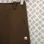 Vintage Made In France For Alan Austin Co. Skirt Lined Wool Aline Women’s Size S Tan Photo 3