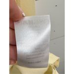 Sandro Paris Linen Front Sheer Back Sleeveless Tank Top Light Yellow Medium Photo 5