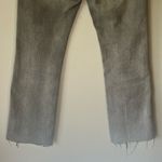 EXPRESS Gray High Rise 4 Way Hyper Stretch Cropped Flare Jean Size 0 Regular Photo 10