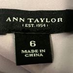 Ann Taylor Lavender Purple Satin Sleeveless Fit & Flare Dress Sz 6 Below Knee Photo 6