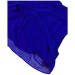 City Chic New  Dress Womens L 20 Hi Low Sleeveless Trapeze Chiffon Electric Blue Photo 8