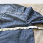 Calvin Klein  Jeans Blue Long Sleeves Button Down Chest Pockets Denim Shirt‎ M Photo 5