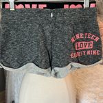 No Boundaries Cute Comfy Knit Heather Black Women's Shorts Photo 3