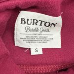 Burton  Womens Burgundy Indie Crush Neck Pullover Hoodie Sweatshirt Size Small Photo 7