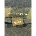 Ann Taylor Embellished Ponte Fitted Skirt Dark Navy Women's Size 8 Beaded Mini Photo 3