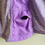Lucy Workout Jacket 1/4 Zip Mesh Insert Thumbholes Purple Womens Size S Athletic Photo 3