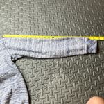 Exist Women's Blue and White Crew Neck Sweater Size M Photo 3