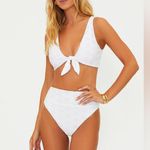 Beach Riot Dallas Top White Magnolia Eyelet, Size Small, $128 Photo 3