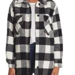 RDI Shacket - Black & White Plaid Size Medium Photo 0