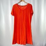 Soft Surroundings Cotton Marchesa Dress in Mango Size Large Photo 1