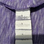 Puma Purple Athletic Sporty Muscle Women Shirt with Printed Logo Size S Photo 9