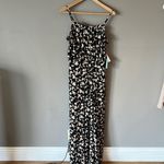 CeCe NWT  black floral jumpsuit size‎ 6 Photo 1