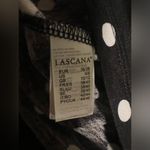Lascana NWT Sleeveless Polka Dot Top Size Small Black Photo 5