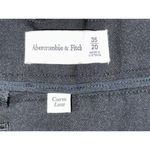 Abercrombie & Fitch NEW Curve Love Black Pleated Casual Bermuda Short Size 35 20 Photo 2