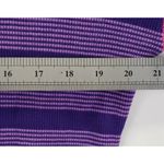 Nike  Purple Striped with Orange Hood and Trim Hoodie Photo 2