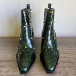 Vince Camuto Norley Dark Green Women's Western Leather Boot Size 7 SKU#24742 Photo 1