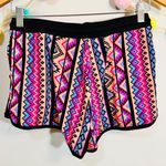 No Boundaries Aztec Print Shorts Photo 1