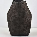 Fendi  Zucchino Canvas Roll Tote Photo 4