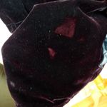 LA De DA Velvet Cinch Waist Jacket Women M Red Relaxed Zip Whimsigoth Fairy Size M Photo 8