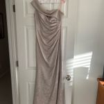 Eliza J  womens one shoulder side tucked gown 6  Photo 2